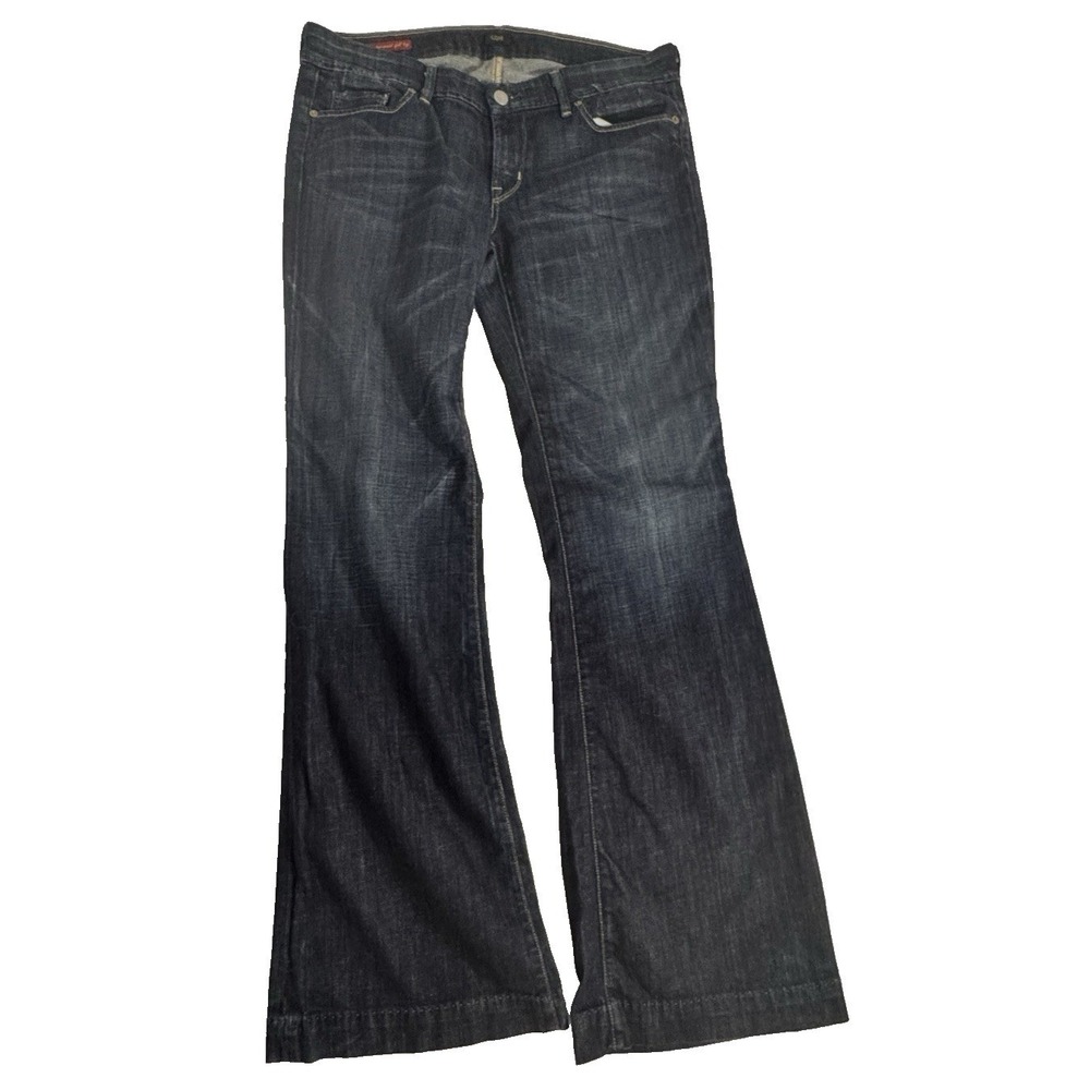 Citizens of Humanity COH Jeans Women 32 FAYE Stretch Full Leg Low Waist USA Blue